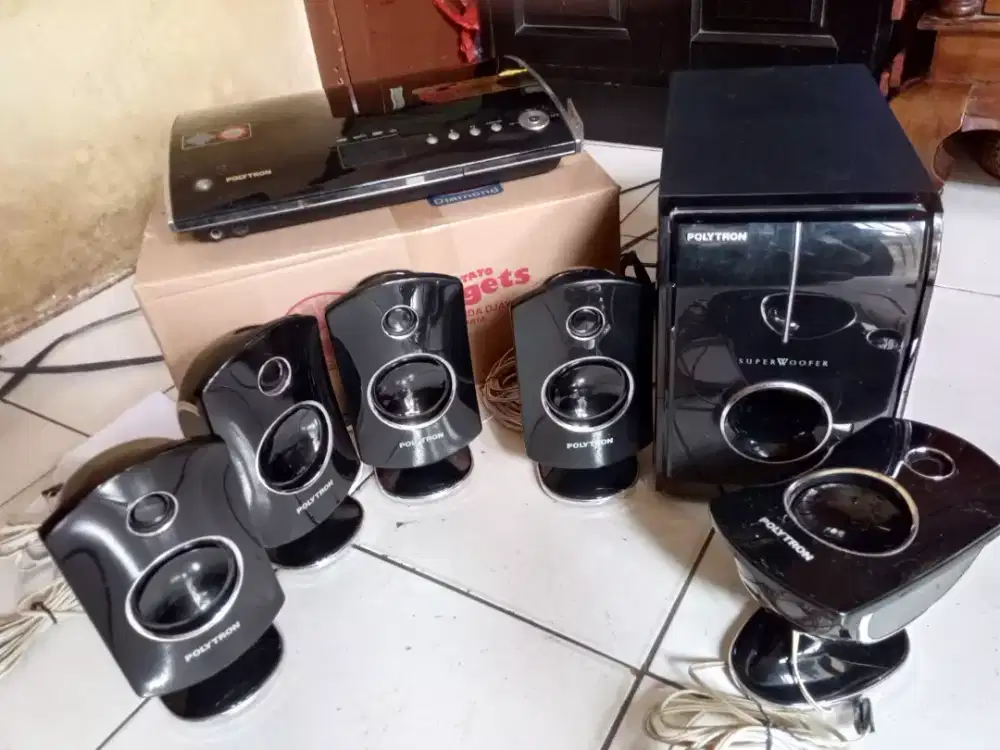 speaker sub woofer Polytron pht 500sr