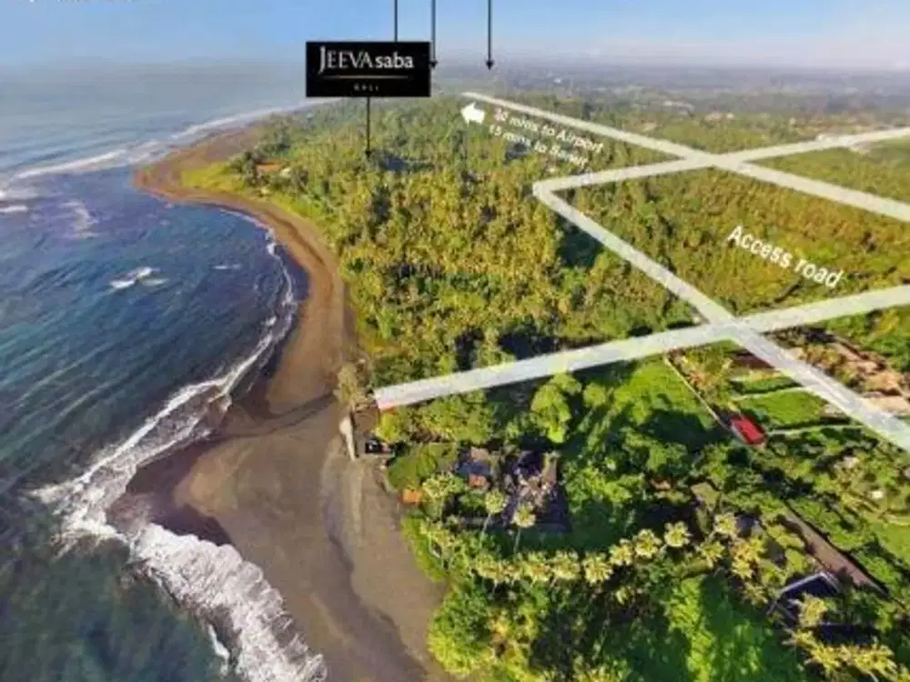 Tanah Kavling Beach Front Dekat Bypass Ida Bagus Mantra Gianyar