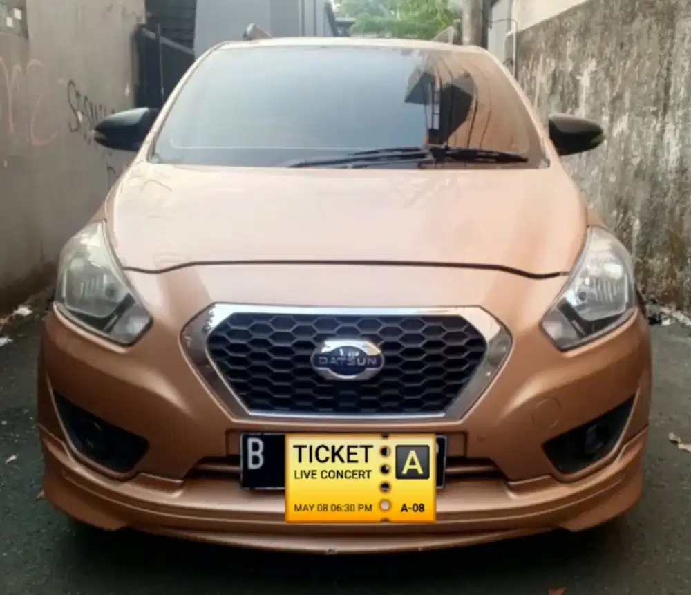Datsun go T panca 2016 full aksesoris