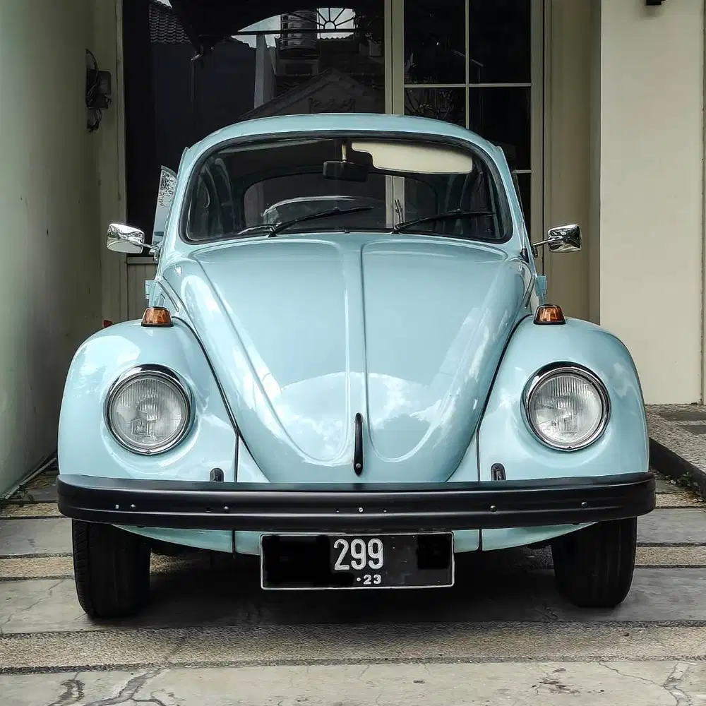 Volkswagen beetle 1.2 1974 blue biru vw kodok 1973/1975 full original