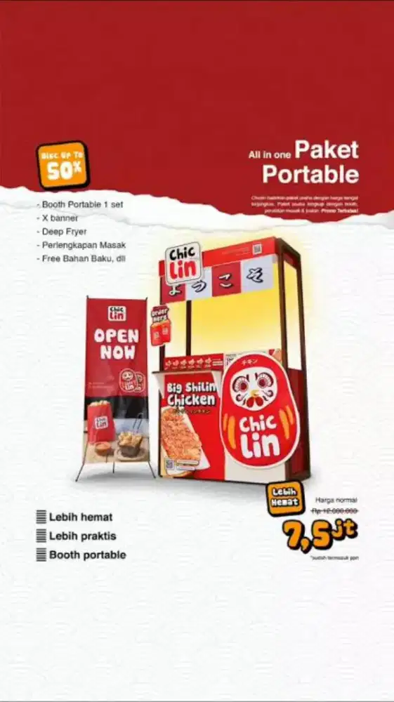 Paket jualan chiclin