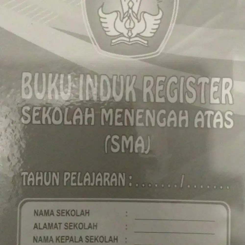 Buku Register (SMA)
