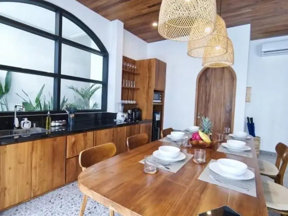 Luxury Private Villa Fully Furnished 3 Br Di Batu Bolong Canggu - Thumbnail 10