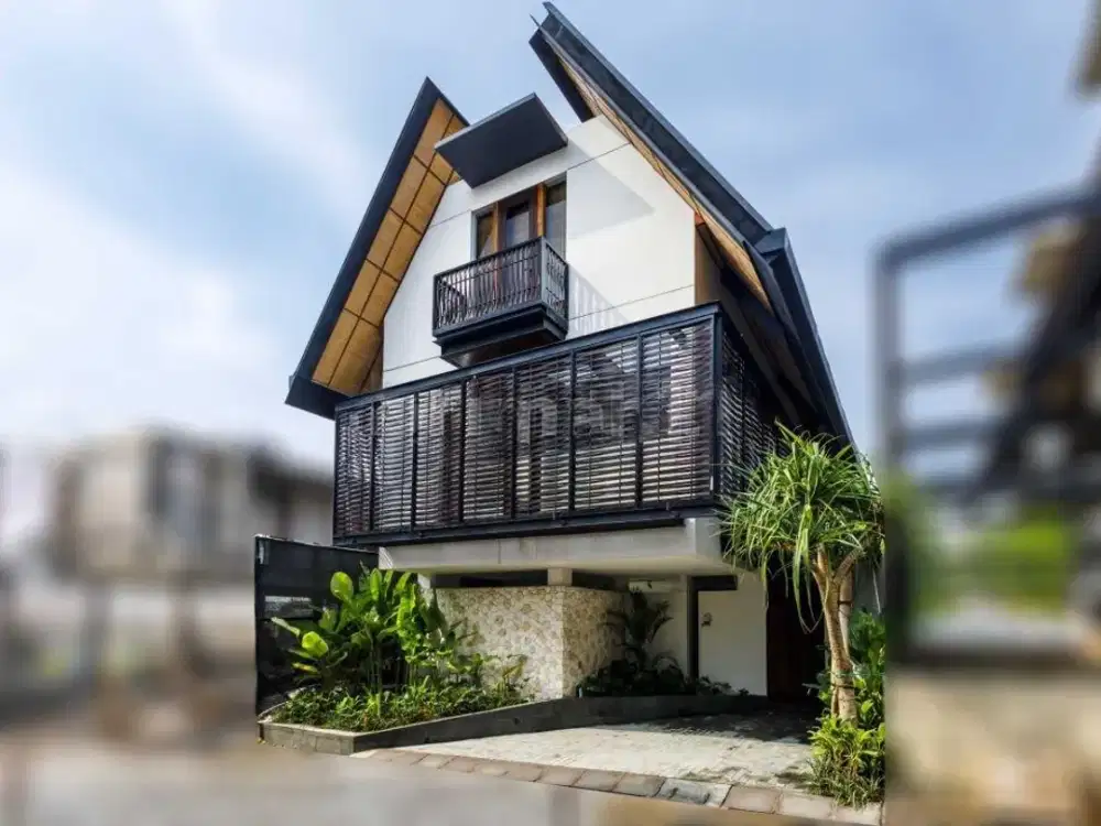 Villa Baru 3 Lantai Ready Fully Furnished Di Premium Canggu