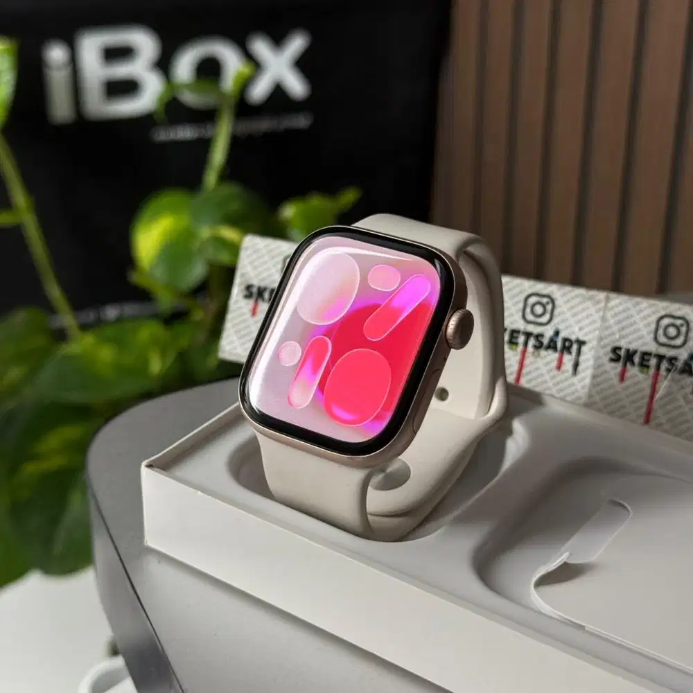 Apple Watch Series 10 42mm Rosegold iBox iwatch Battery Health 99%