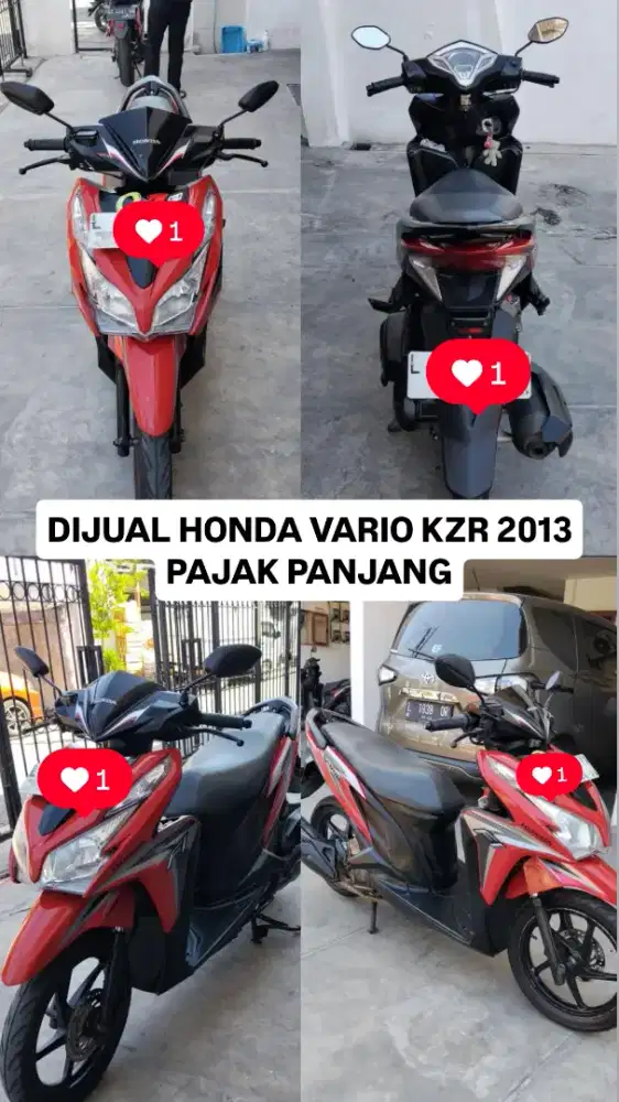 Jual Honda Vario kzr 2013