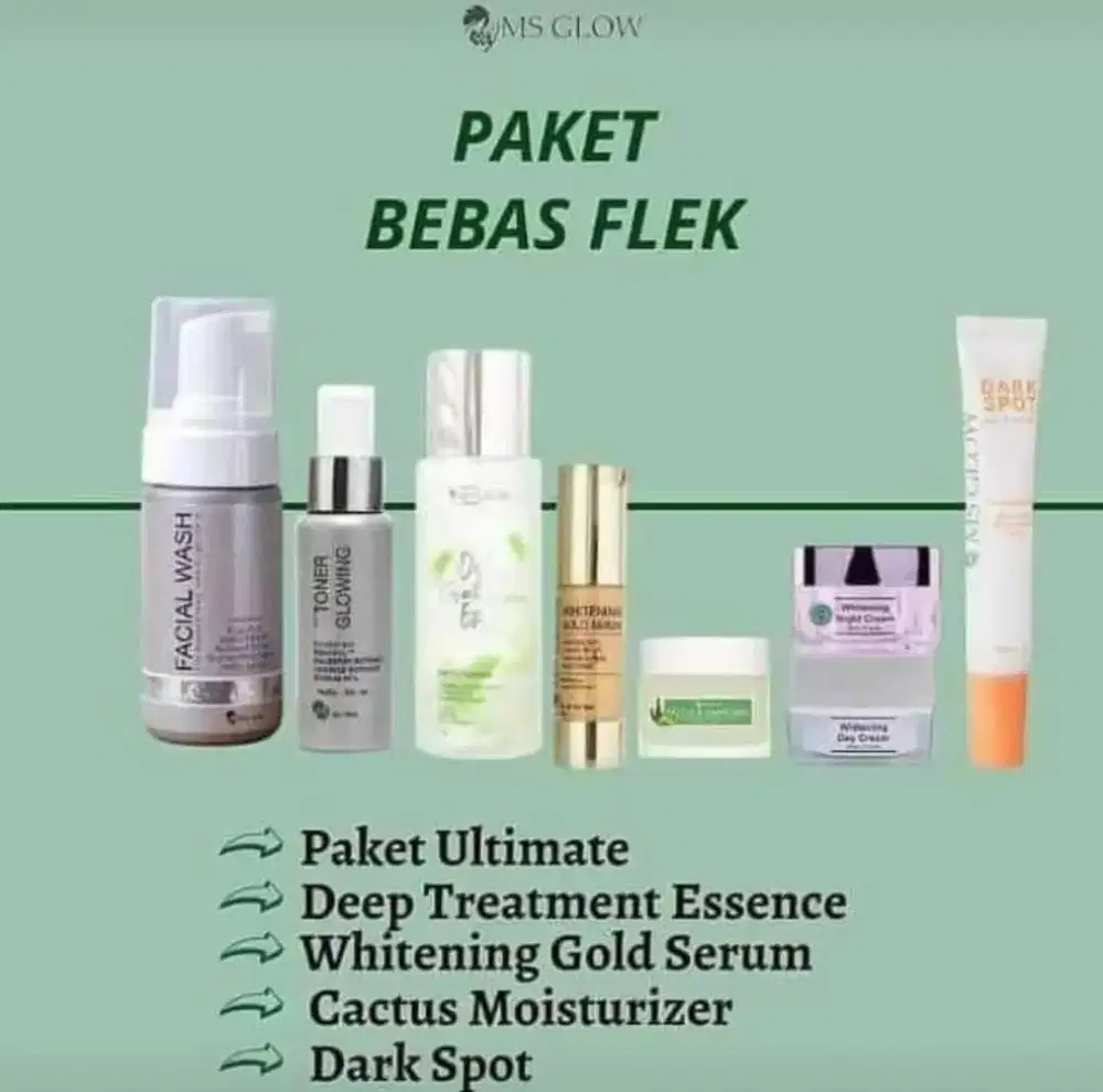 Paket Ms Glow dijual cepat ya