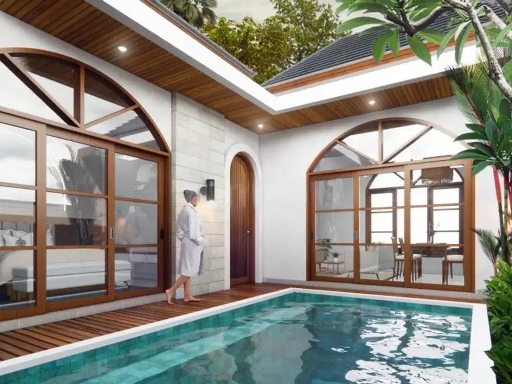 INVESTASI VILLA TERBAIK DI KUTA SELATAN - NUANSA SEMI SANTORINI