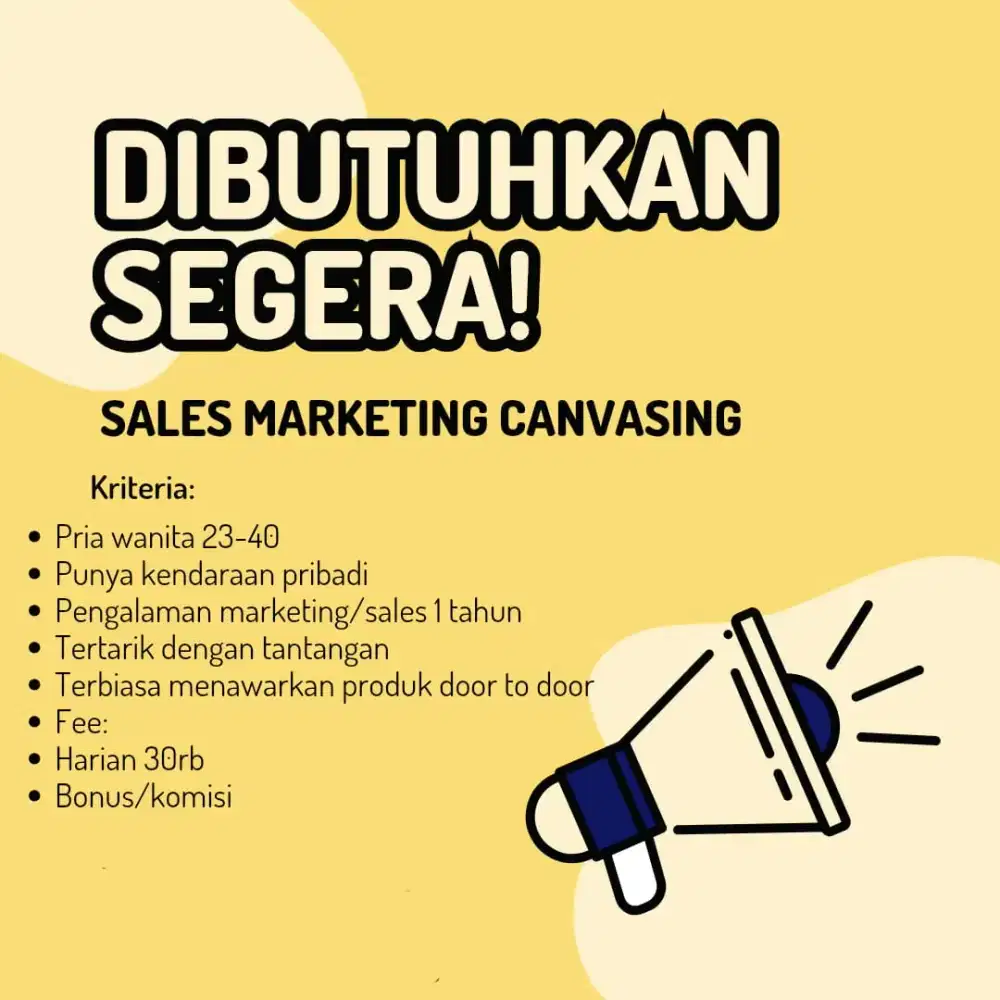 Sales canvasing electronik