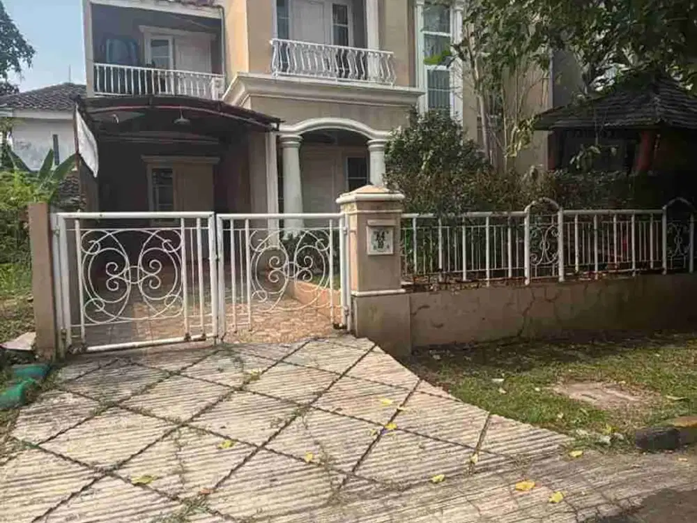 Rumah lelang 2 lantai ko BSD Serpong Tangerang selatan