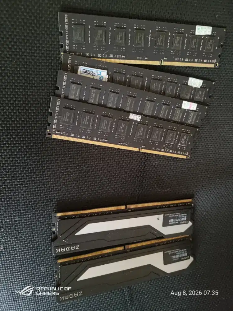 Ddr4 2666 satuan 8gb dan kit 2x8gb