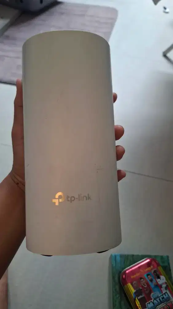 TP-Link Deco E4 atau M4, sebuah sistem mesh Wi-Fi rumah.