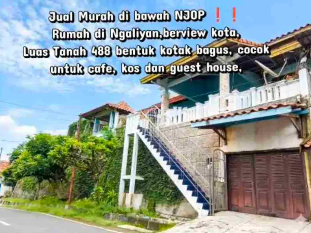 ( ADA VIEW )  RUMAH DI DAERAH NGALIYAN JL KARONSIH SEMARANG