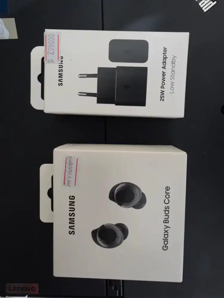 Paket Samsung Galaxy Buds Core + Adaptor Charger 25W Original SEIN