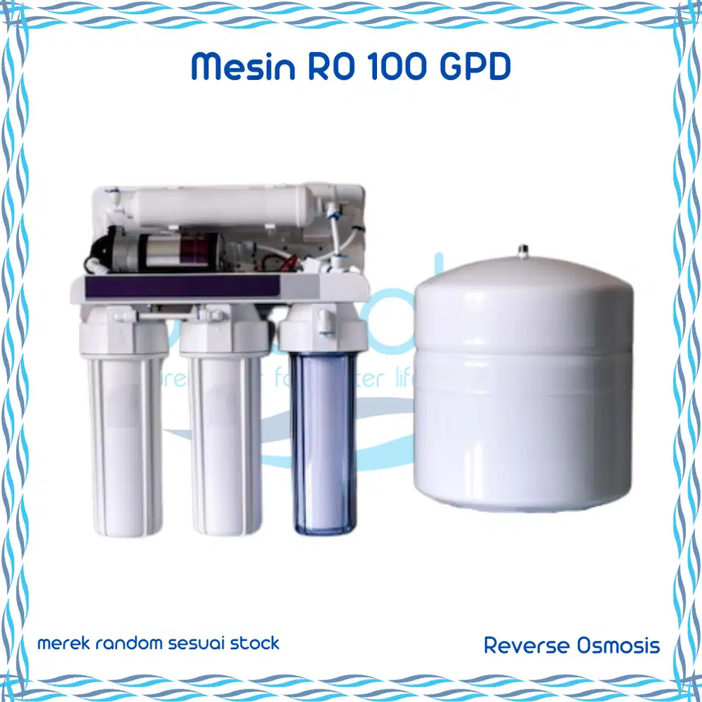 Beli Sekarang! Sistem Reverse Osmosis / Mesin RO Berbagai Kapasitas -