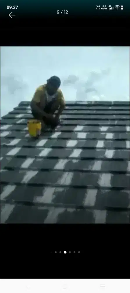 Atap bocor kanopi atap baja ringan terpasang dll