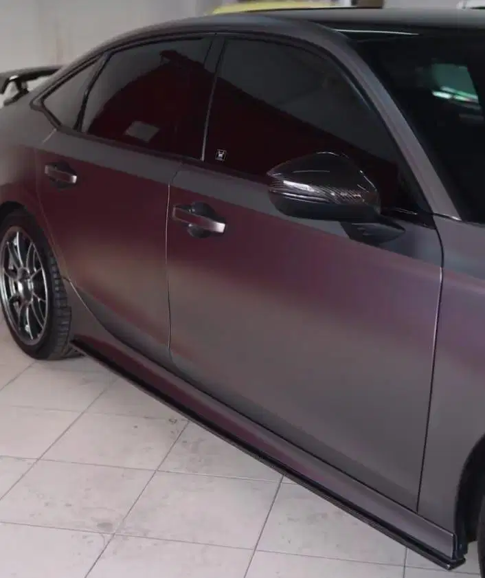Side skirt carbon kevlar honda civic 2024-2025