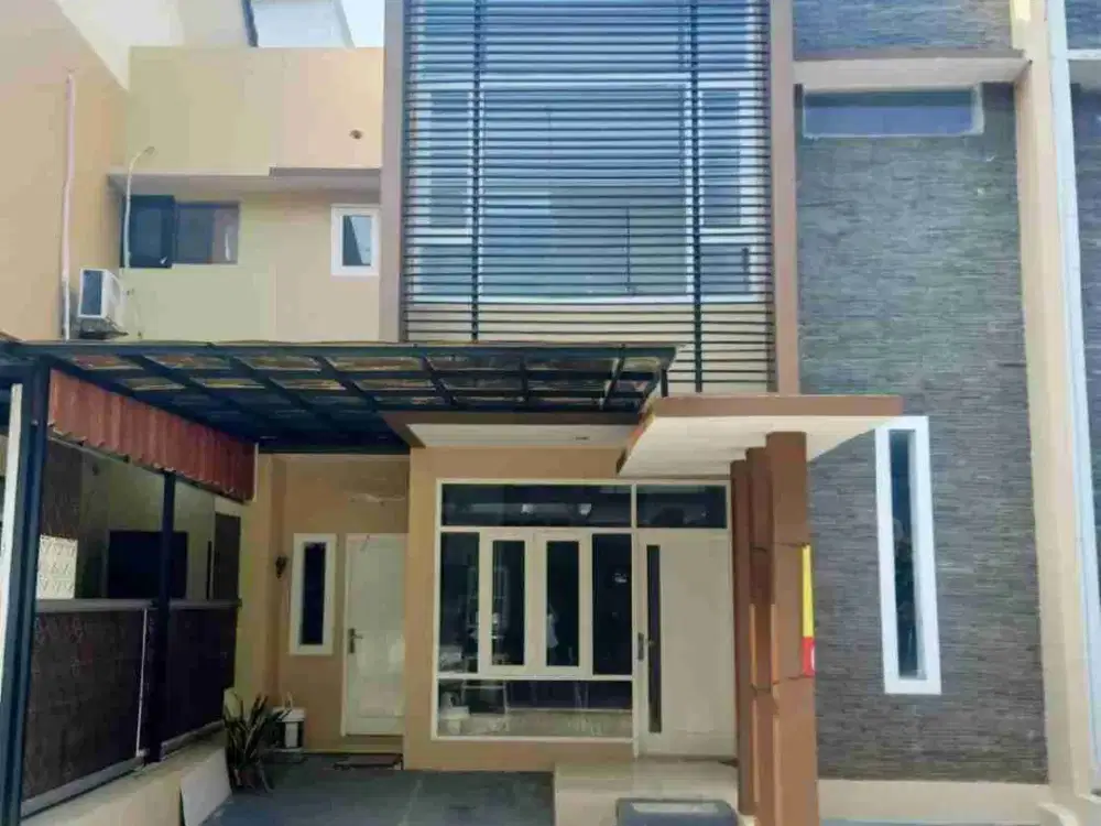 Dijual Rumah Minimalis Sudah Renovasi Dalam Cluster Dengan Lokasi Strategis Dekat Pintu Toll Bambu Apus dan LRT TMII