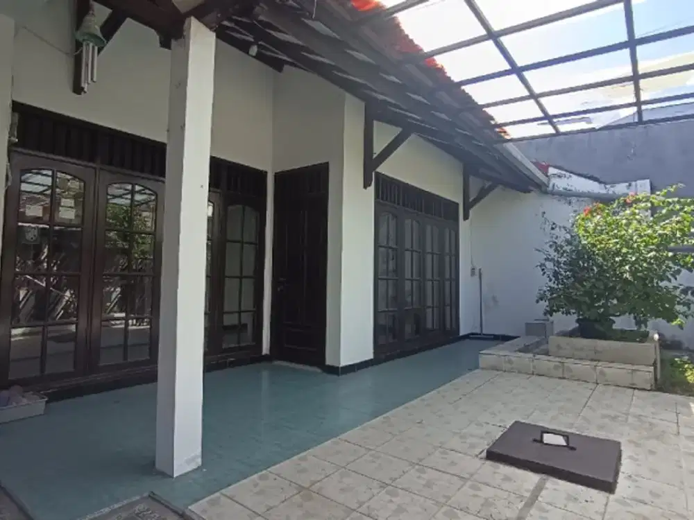 JUAL RUMAH BARUK UTARA PONDOK NIRWANA HADAP SELATAN