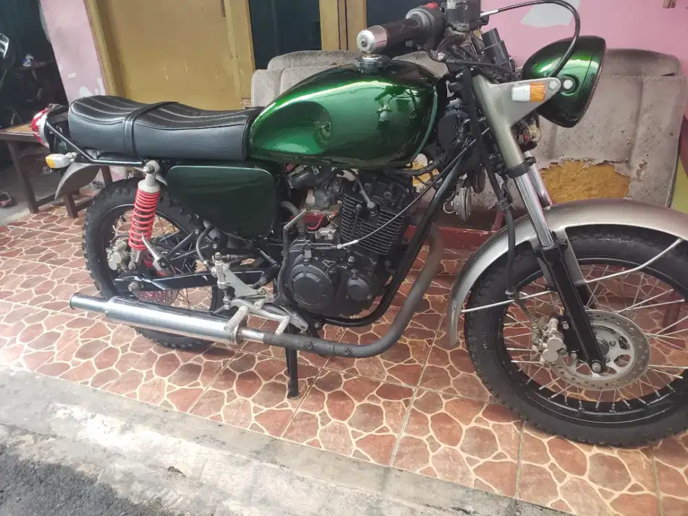 Custom w175 besik 180cc TVS