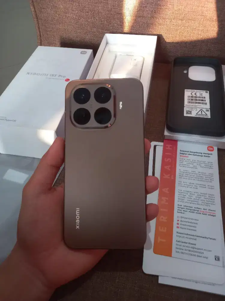 Xiaomi 15T Pro 5G 12/512GB Resmi Indo Fullset Mulus