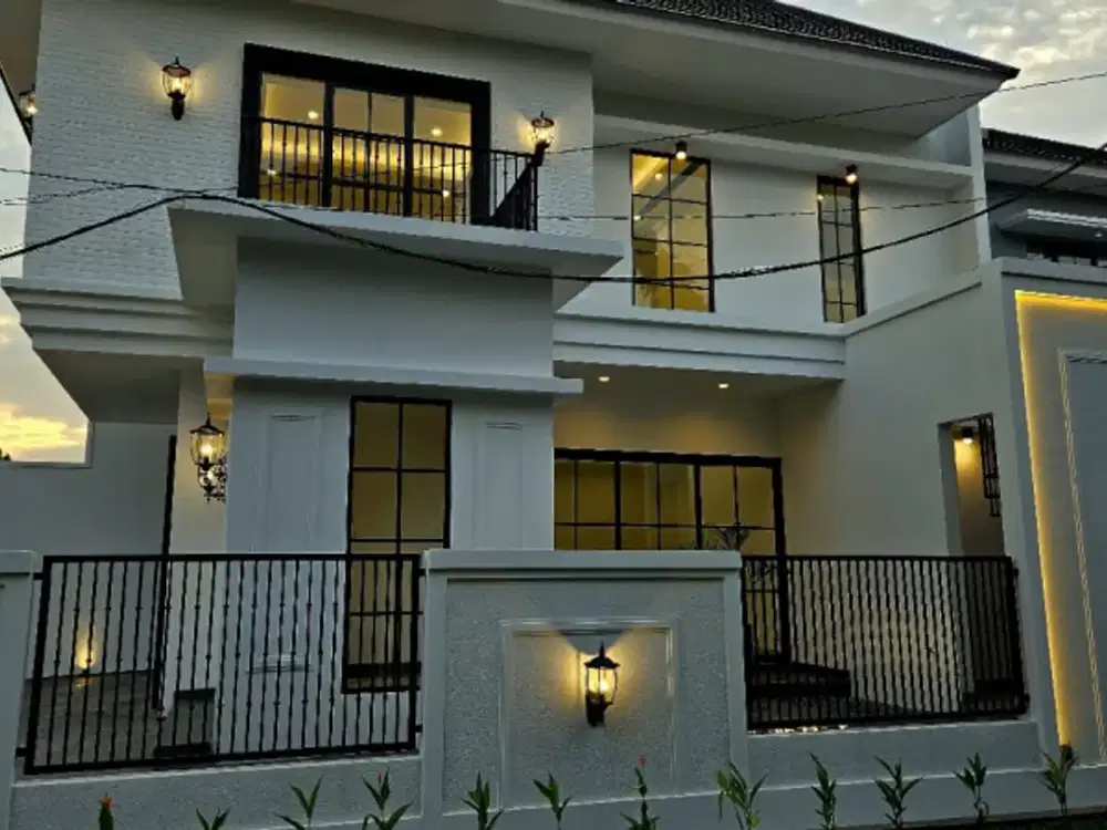 JUAL RUMAH BARU MODREN STYLE 2 LANTAI HOOK RUNGKUT ASRI UTARA
