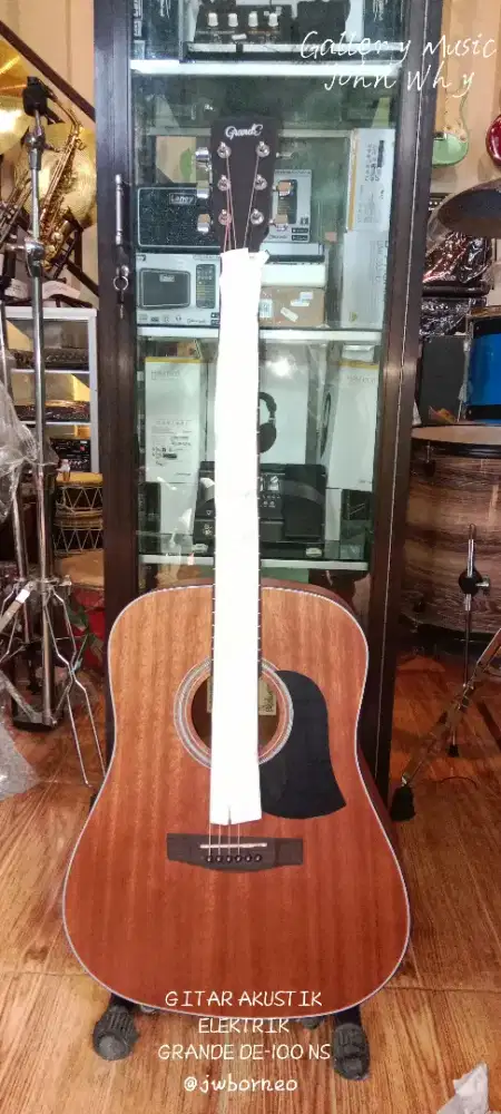 GITAR AKUSTIK ELEKTRIK GRANDE DE100 NS ORIGINAL
