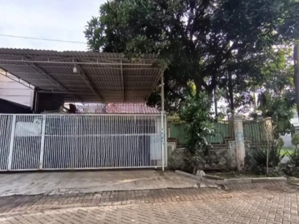 JUAL RUMAH HOOK LOKASI STRATEGIS JALAN KEMBAR PURIMAS RUNGKUT
