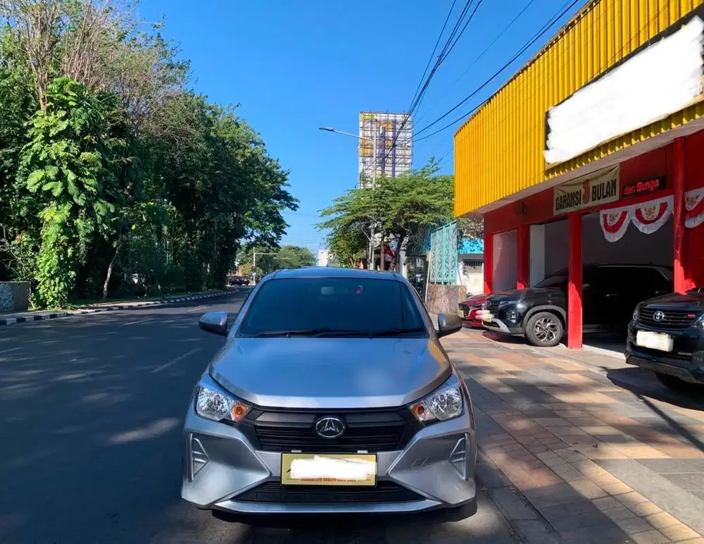 Daihatsu Ayla X Manual 2023 Tgn 1 KM 24 rb Record agya