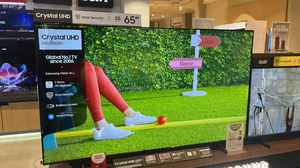 Tv samsung 65u8500H promo tersedia