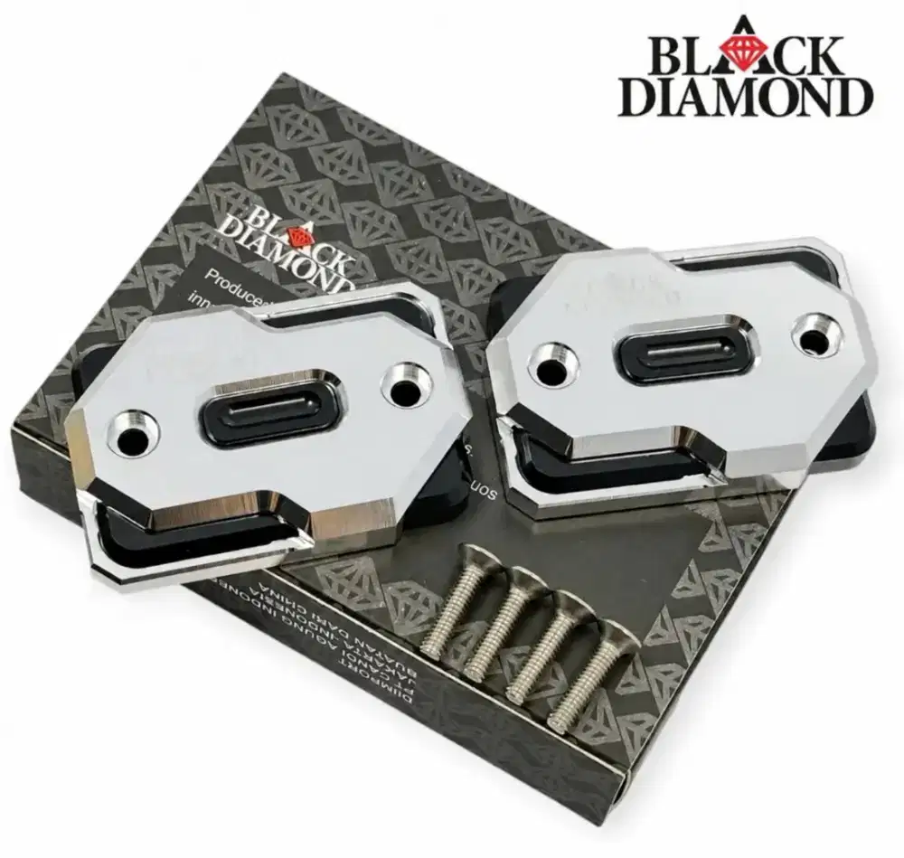 Cover tutup rem pcx160/adv/vario Silver Black Diamond original