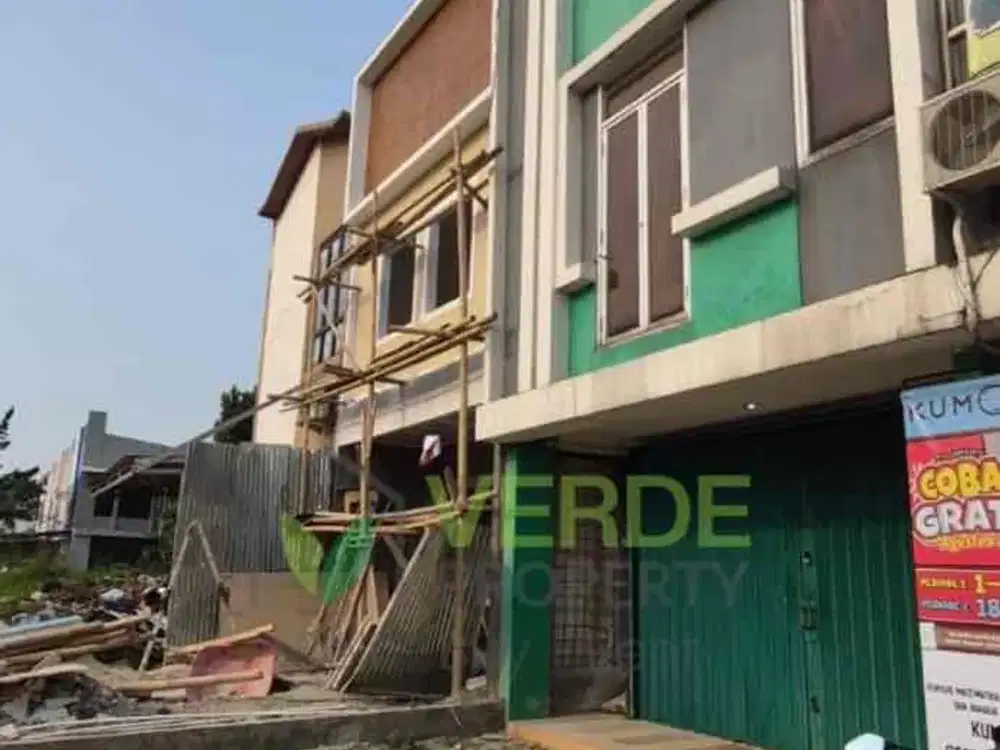 dijual ruko on proses di serpong park tangerang selatan