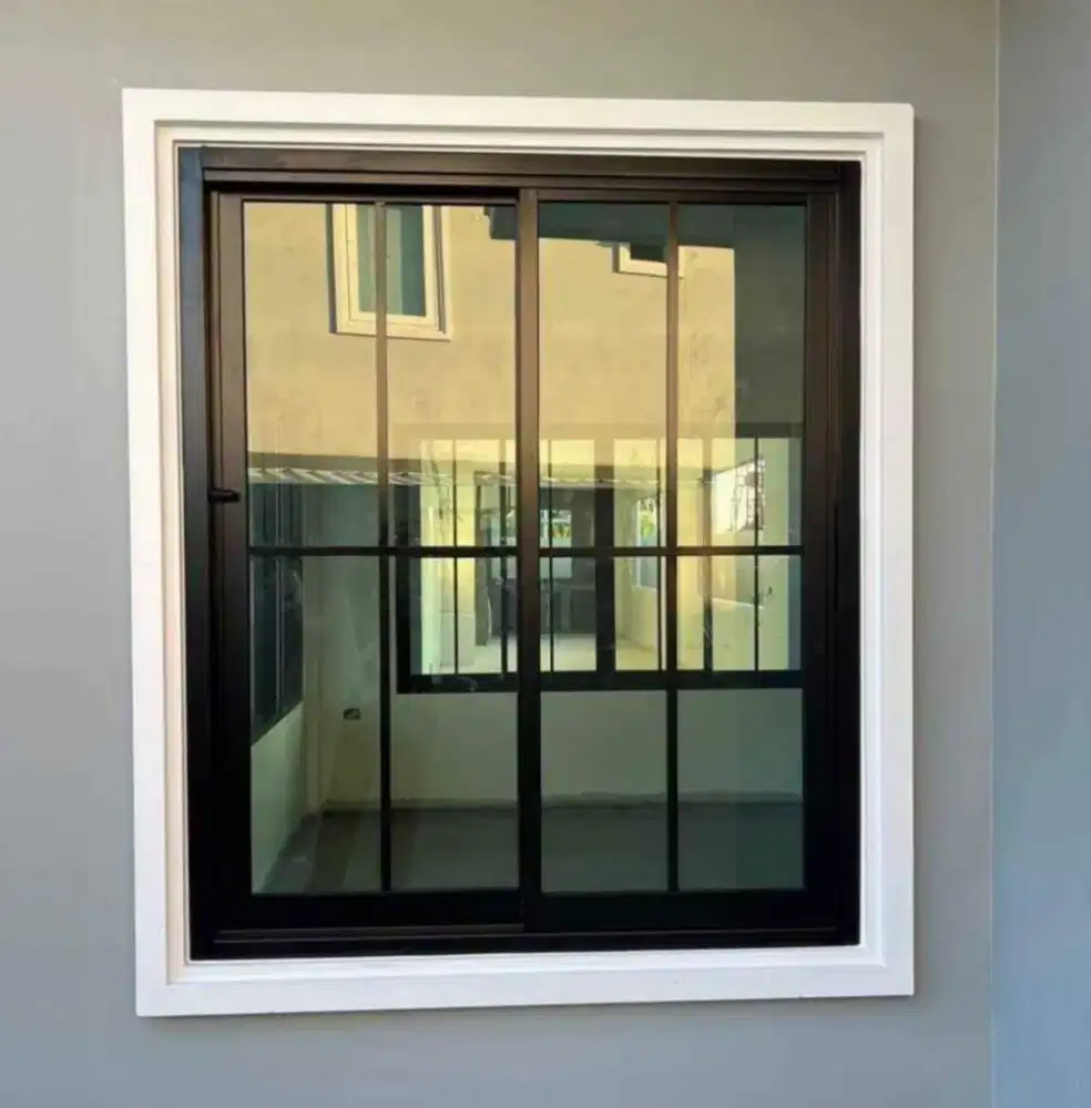 Jual berbagai macam kusen pintu jendela aluminium