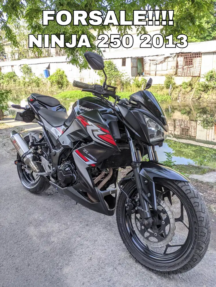 Ninja Z 250 FI 2013 AD Solo Hitam Metalik