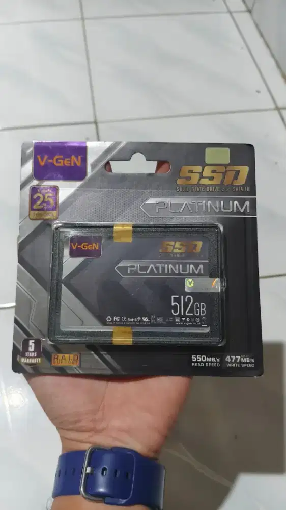 Ssd vgen 512gb M3 segel