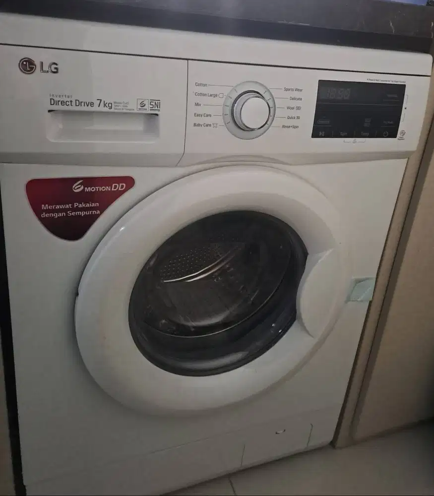 Mesin cuci LG direct drive 7kg