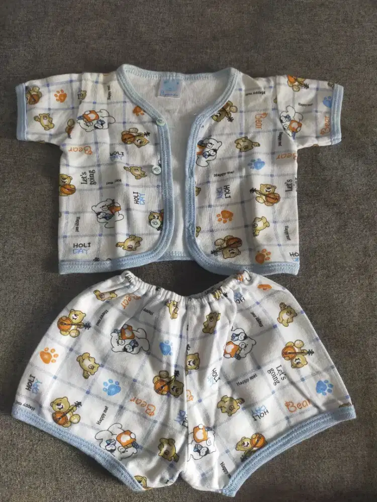 Baju Newborn pendek