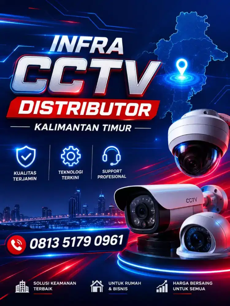DISTRIBUTOR CCTV DVR HARDISK INCLUDE PEMASANGAN WATERPROOF