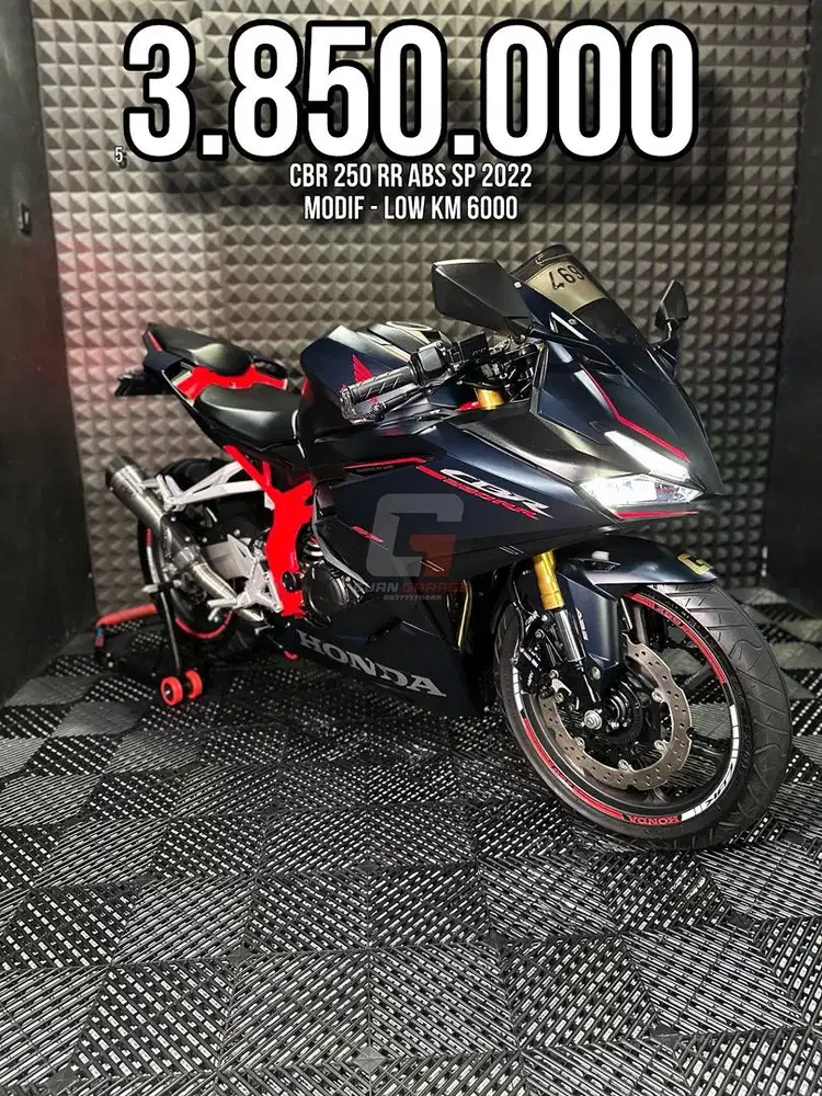 CBR 250 RR OR CBR 250RR ABS SP 2022 MODIF LOW KM 6XXX RAWATAN LIKE NEW