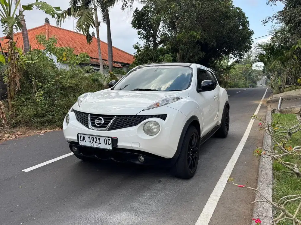 Nissan Juke 1.5 RX Matic 2011 Putih, Plat DK Asli, Tangan Pertama!