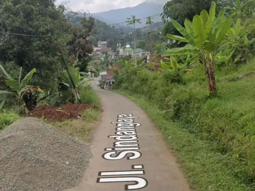 Tanah Sindanglaya view bagus 5 menit ke jalan utama Ah Nasution cocok untuk bbm perumahan,sekolah, lapangan padel dan resto