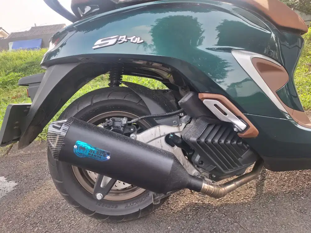 Knalpot racing Honda Stylo Black Mamba