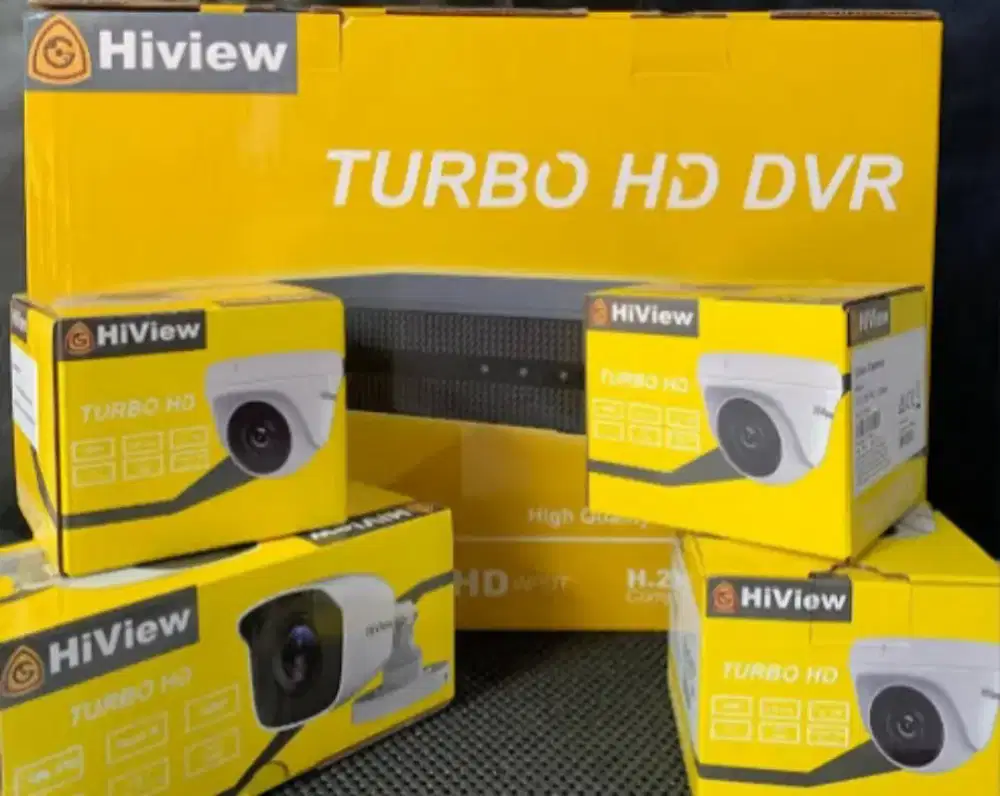 CCTV 4 CHANNEL, LENGKAP DENGAN PASANG