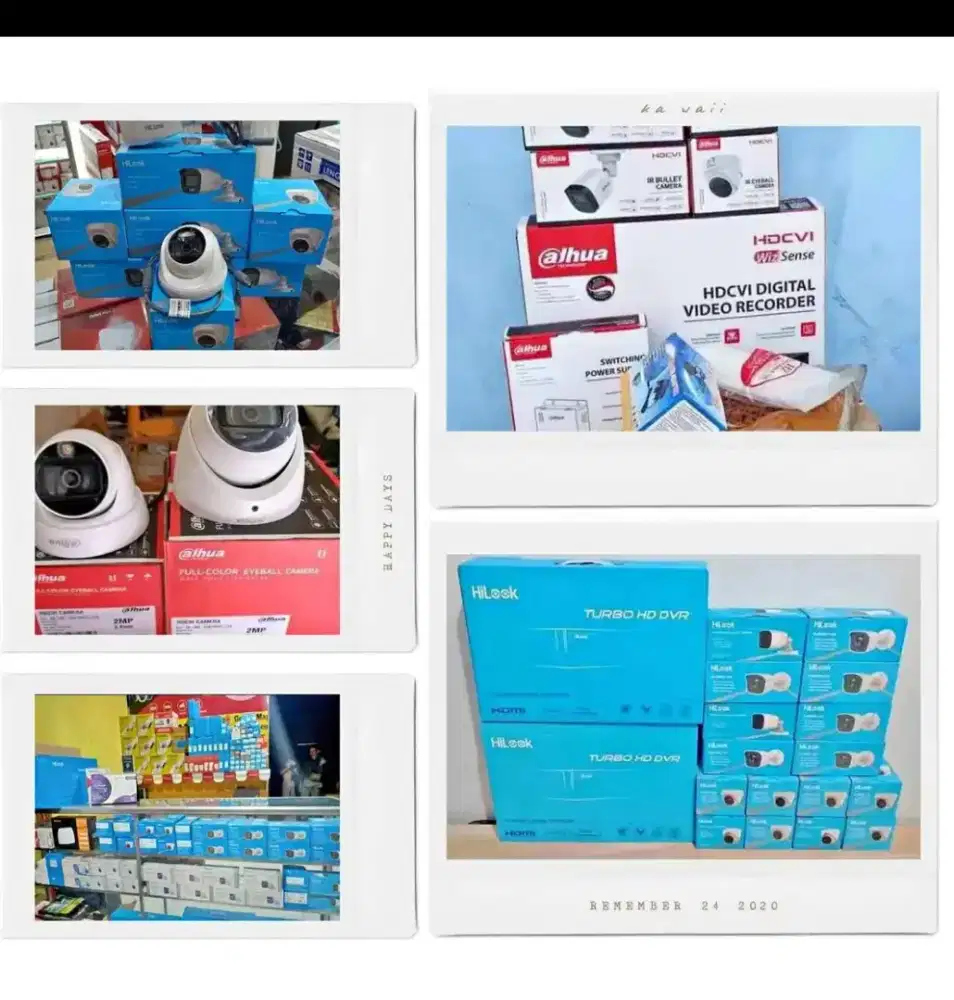 Cctv dahua hilook ezviz hikvision