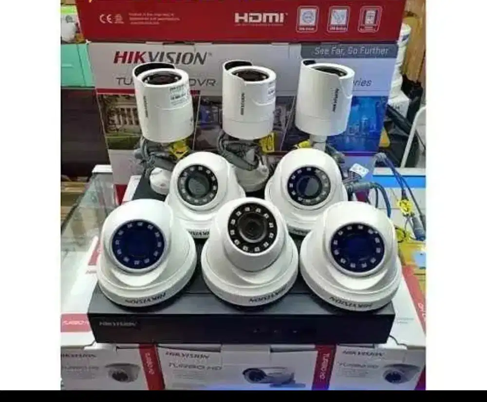 Pasang cctv hilook dahua dan ezviz imou