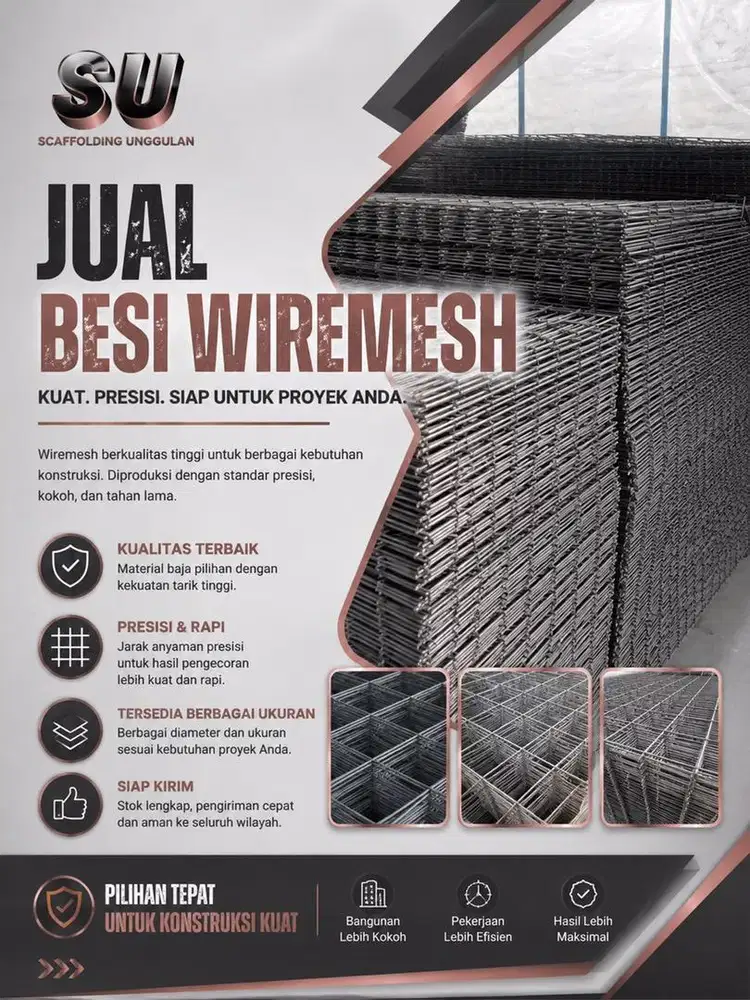 Jual Besi Wiremesh Siap Kirim Obi