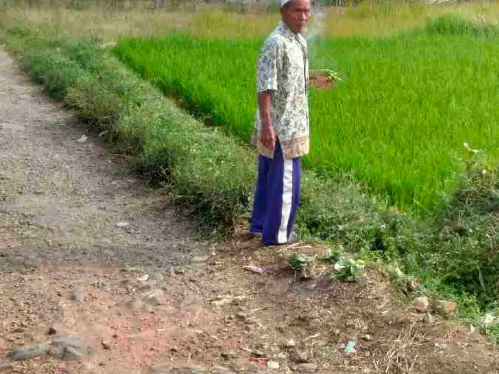 di jual tanah pinggir jalan masuk mobil