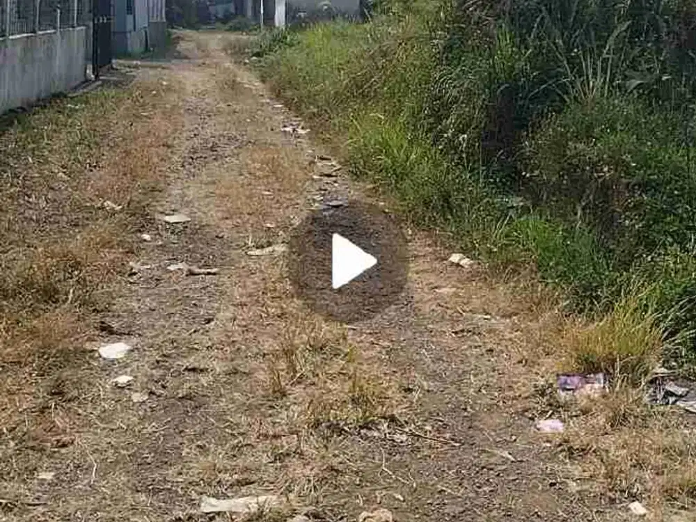 di jual sebidang tanah sudah pondasi dan sudah timba air