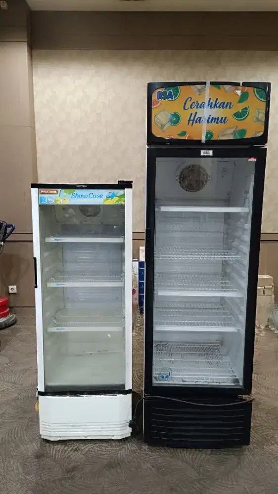 2 FREEZER & 2 SHOWCASE