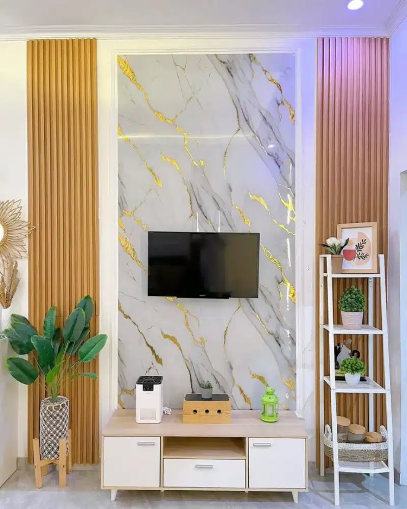 Backdrop tv murah